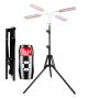 Floor Lamp For Living Room LED Lamp Light With Remote Control & Timer Dimmable Standing Lamp For Bedroom Office Adjustable & Foldable 192LEDS 60W T