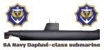 Sa Navy Daphn -class Submarine Mug