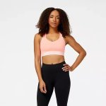 New Balance Women's Pace Bra - Grape Fruit - XL