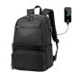 Tuff-Luv Oxford - With USB Charging Port 13" - 15.6" Backpack - Black