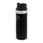 Stanley Classic Trigger Action Travel Mug 0.47L Assorted Colours - Matte Black