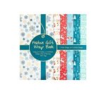 Festive Gift Wrap - 12 Sheets And 12 Gift Tags