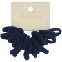 Clicks Mini Hair Rings Navy 20 Pack