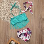 Tassel Bikini Set 3-4Y