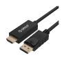 Orico Display Port To HDMI Cable Black 1.8M