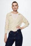 Sweater Roseton - Light Beige
