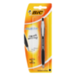 BIC Atlantis Black Retractable Ballpoint Pen 0.8MM
