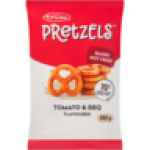Pretzels Tomato & Bbq Flavoured Baked Snack 200G