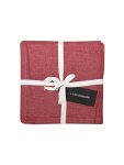 Linen House Revana Chambray Table Linen- Red