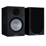 Monitor Audio Silver 100 Series 7G Bookshelf Speakers – Black Oak