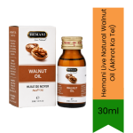 Live Natural Walnut Oil Akhrot Ka Tel 30ML - Skin Care For External Use Only - 30ML