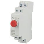 Red green Din Rail Push Button Switch 24V Ac dc Industrial Control Button For Electrical Panels Machine Tool -stop Switches IP20
