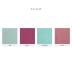Polycotton Fitted Sheet- Double Assorted Colours - Teal