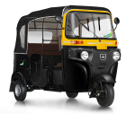 Compact Bajaj-style Tuk Tuk Threewheeler Auto Rickshaw