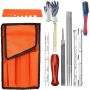 12 Pieces/set Professional Household Chainsaw Chain Sharpening Kit With Bag