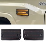 Toyota Land Cruiser 70 Series Smoked Indicator Lights For