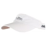 White Stretch Visor