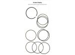 Piston Rings 1.4T Vw audi 04E198151D