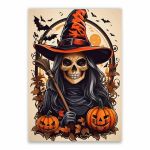 Halloween Witch Poster - A1