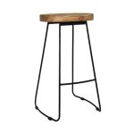 Mary-kate Bar Stool - Grey