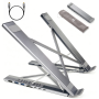 8 In 1 Laptop Docking Station Stand With Height Adjustable Foldable