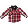 Made 4 Baby Boys Red Check Shacket 3-6M
