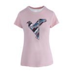 Blink - Ladies Printed Origami Bird T Light Pink - Pink XS