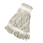 400G Colour Coded Fan Mop Head – 38MM Webbing Looped With Stitched Ends