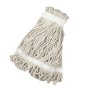 400G Colour Coded Fan Mop Head – 38MM Webbing Looped With Stitched Ends