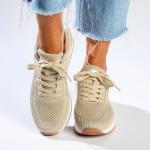 Remy Flyknit Sneaker - Beige - 8