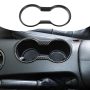 Rt-tcz Carbon Fiber Cup Holder Cover Frame Trim Interior Accessories Compatible With Ford Mustang 2015-2023