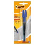 BIC Cristal Ultra Fine Ball Pen Blue 2 Pack