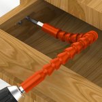 1PC Electric Drill Universal Joint Orange Universal Soft Shaft Electric Screwdriver Drill Bit Extension Holder Hand Drill Connec