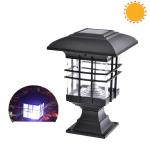 Solar Pillar Light Outdoor Waterproof Decorative Garden Lawn Wall Lamp White Light