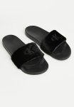 Calvin Klein Slide Fur - Black