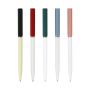 Metal Ballpoint Pen With Rotating Colour Barrel
