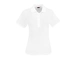 Ladies Elemental Golf Shirt -white Only - 4XL White
