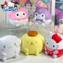 1PC Sanrio Cute Cartoon Animation Kuromi My Melody Pudding Dog Rebound Pinch Toy Reward Prizes Office Creative Cartoon Small Gifts