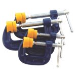 Tork Craft C Type Clamp Set Metal 4 Piece