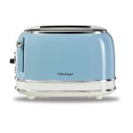 Kenwood TCM35.000BL Vintage 2 Slice Toaster Blue - Peachzone