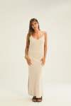 Eden Bias Dress - M-l Natural