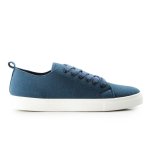 Plus Size Donna Navy Canvas Sneakers
