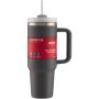 Kambrook Vacuum Mug With Straw Grey 1200ML