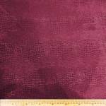 Plain Velvet Embossed D Maroon
