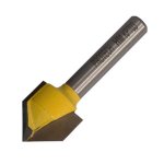 Pro-tech V-groove Router Bit 90? Tct 5 8" 1 4" Shank