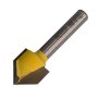 Pro-tech V-groove Router Bit 90? Tct 5/8" 1/4" Shank