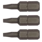 - 3PIECE 1 4INCH Hex Drive 0.8X4.0MM Flat Bit 25MM - FL2508A03