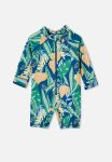 Cotton On Cameron Long Sleeve Swimsuit - Blue & Green