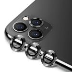 Iphone 13 Pro Metal Ring Camera Lens Tempered Glass Protector - Gold