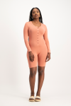 Evie Sleep Romper - Desert Sand - M